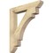 Ekena Millwork Merced Slat Rough Sawn Bracket, Douglas Fir, 4"W x 28"D x 32"H BKT04X28X32MRC06RDF - alternate 1